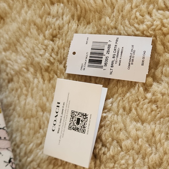 Adorable NWT Coach Chalk Creature Print Nolita Barrell Bag ♥️🪲🎁 - Picture 15 of 17